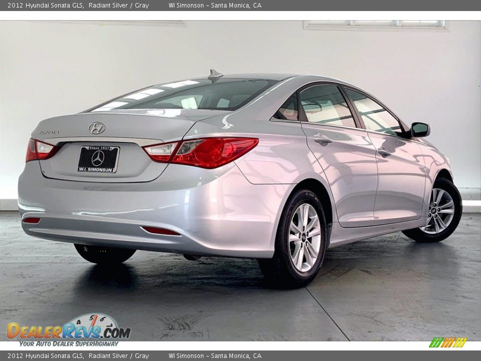 2012 Hyundai Sonata GLS Radiant Silver / Gray Photo #13