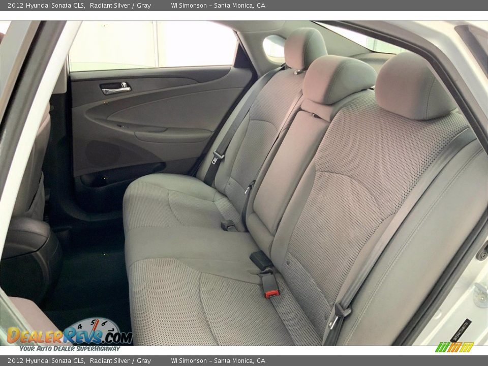 2012 Hyundai Sonata GLS Radiant Silver / Gray Photo #20