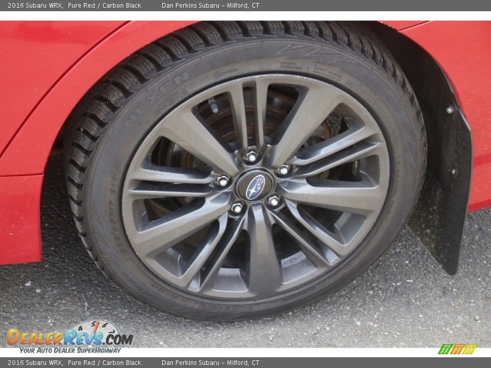 2016 Subaru WRX Pure Red / Carbon Black Photo #19