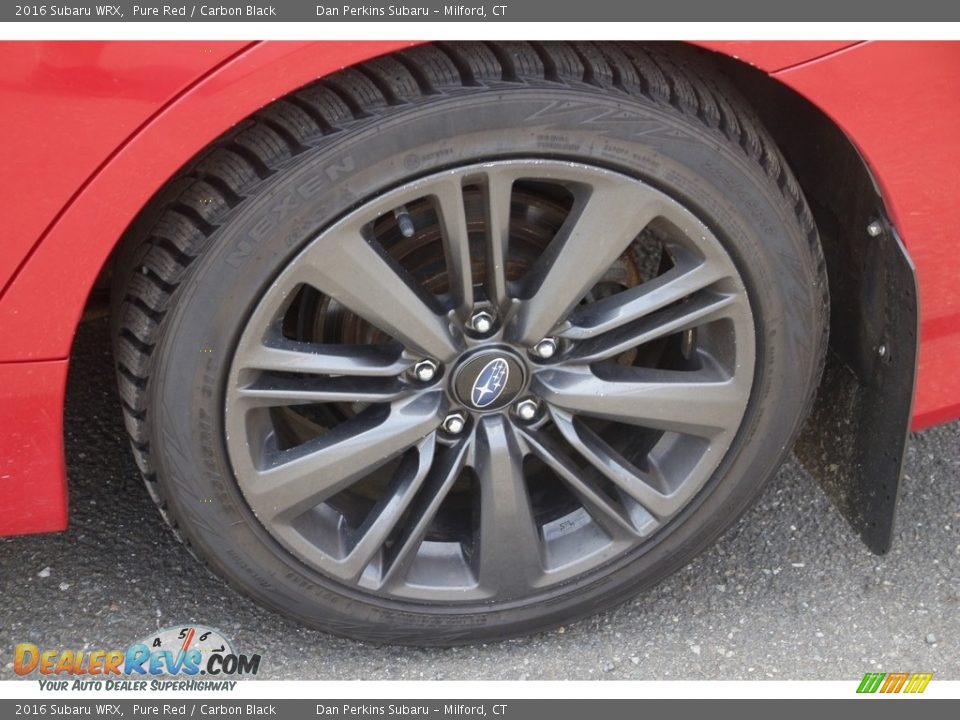 2016 Subaru WRX Pure Red / Carbon Black Photo #20