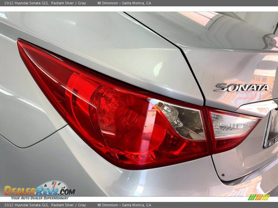 2012 Hyundai Sonata GLS Radiant Silver / Gray Photo #27