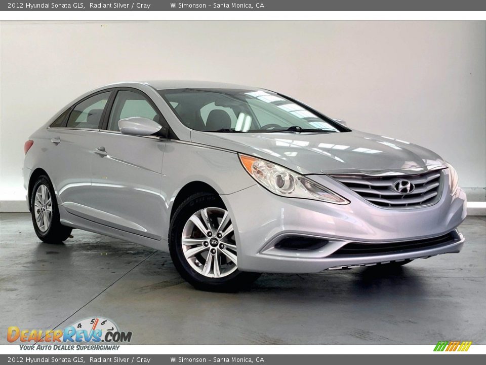 2012 Hyundai Sonata GLS Radiant Silver / Gray Photo #32