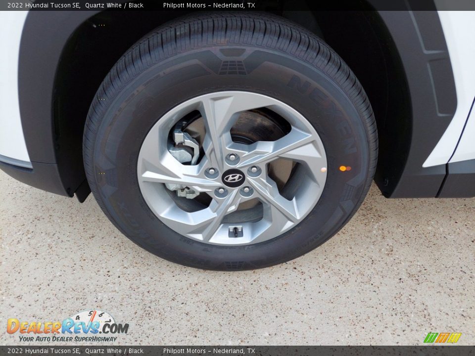 2022 Hyundai Tucson SE Quartz White / Black Photo #9