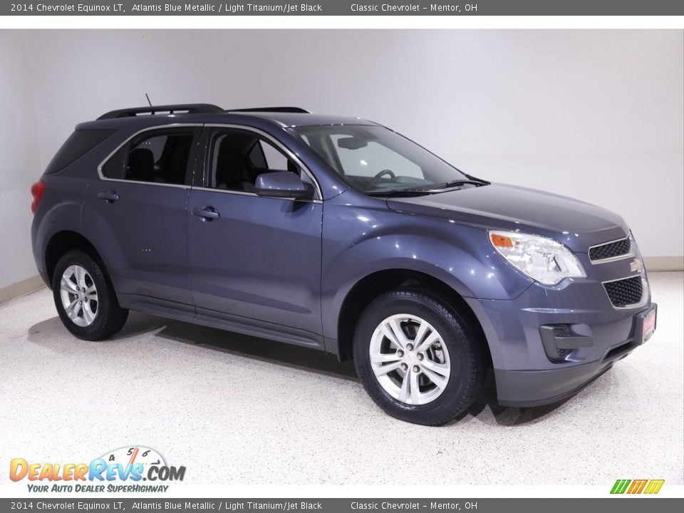 2014 Chevrolet Equinox LT Atlantis Blue Metallic / Light Titanium/Jet Black Photo #1