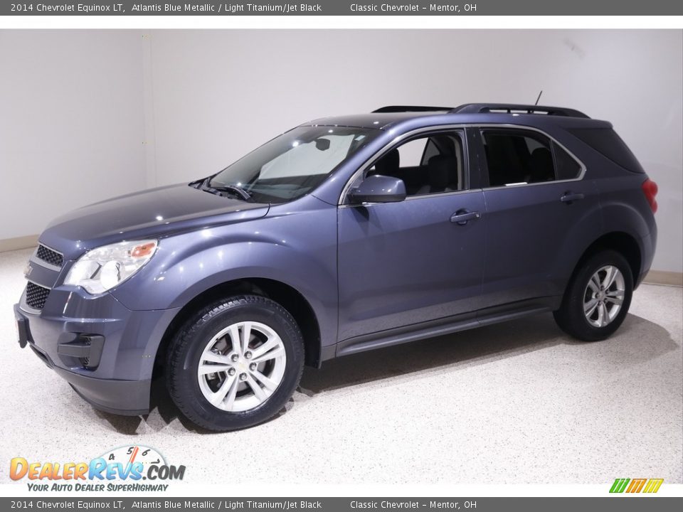 2014 Chevrolet Equinox LT Atlantis Blue Metallic / Light Titanium/Jet Black Photo #3