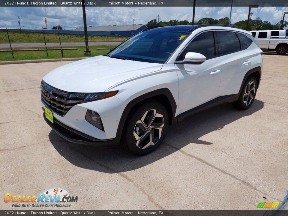 2022 Hyundai Tucson Limited Quartz White / Black Photo #3