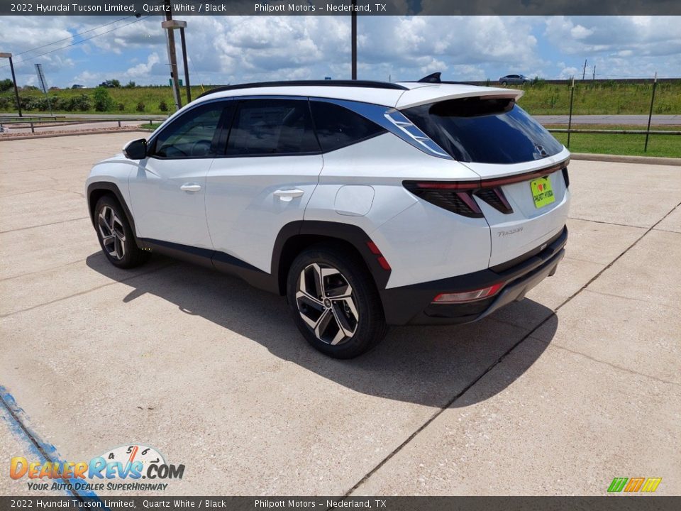 2022 Hyundai Tucson Limited Quartz White / Black Photo #5