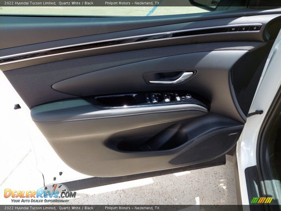 2022 Hyundai Tucson Limited Quartz White / Black Photo #9