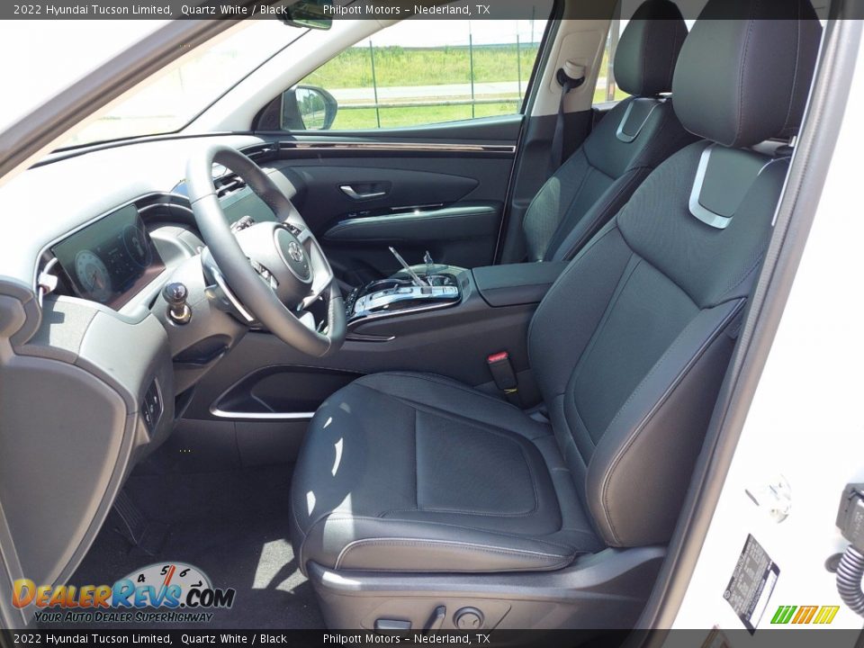 2022 Hyundai Tucson Limited Quartz White / Black Photo #11