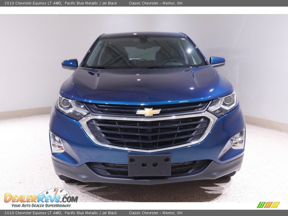 2019 Chevrolet Equinox LT AWD Pacific Blue Metallic / Jet Black Photo #2