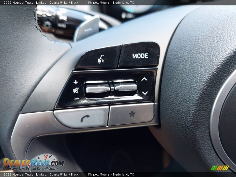 2022 Hyundai Tucson Limited Quartz White / Black Photo #13