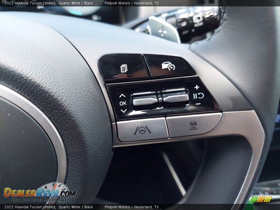2022 Hyundai Tucson Limited Quartz White / Black Photo #14