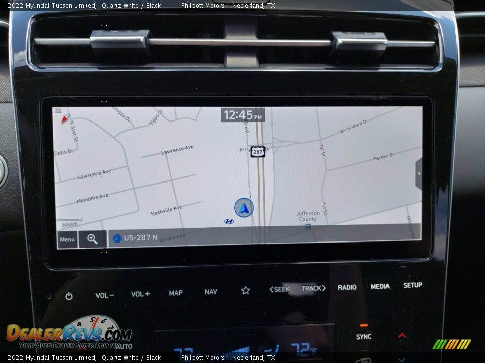 2022 Hyundai Tucson Limited Quartz White / Black Photo #19