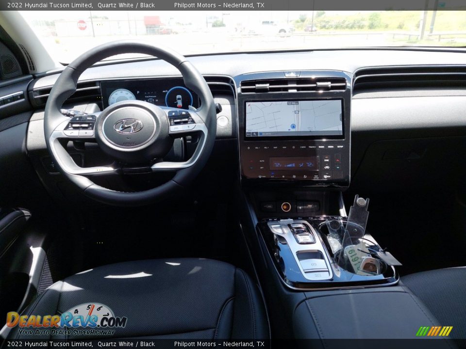 2022 Hyundai Tucson Limited Quartz White / Black Photo #22
