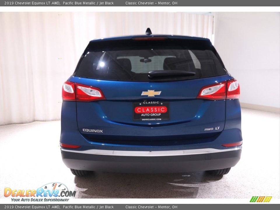 2019 Chevrolet Equinox LT AWD Pacific Blue Metallic / Jet Black Photo #16