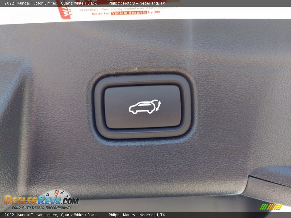 2022 Hyundai Tucson Limited Quartz White / Black Photo #24