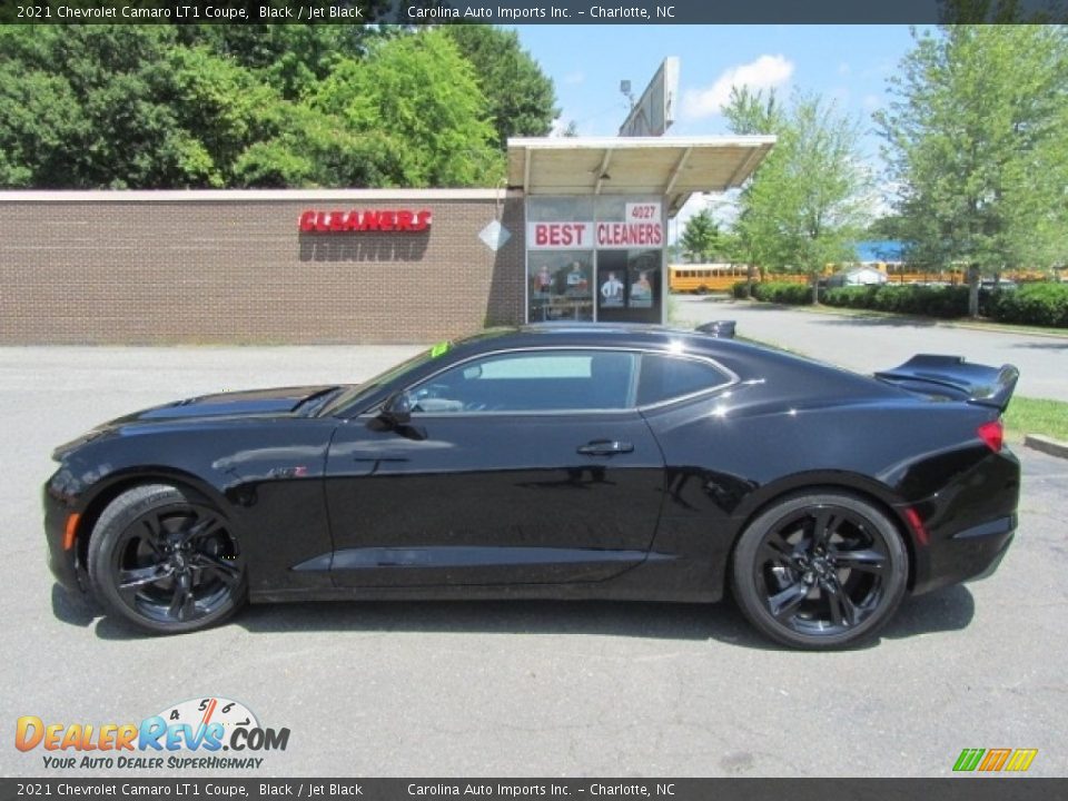 Black 2021 Chevrolet Camaro LT1 Coupe Photo #7