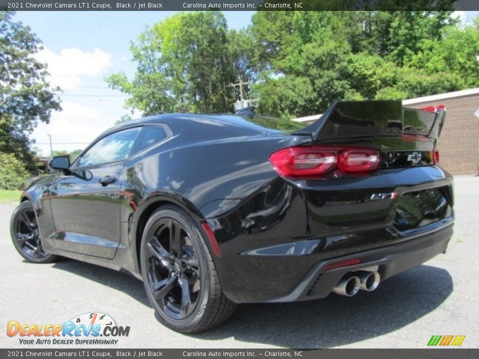 Black 2021 Chevrolet Camaro LT1 Coupe Photo #8