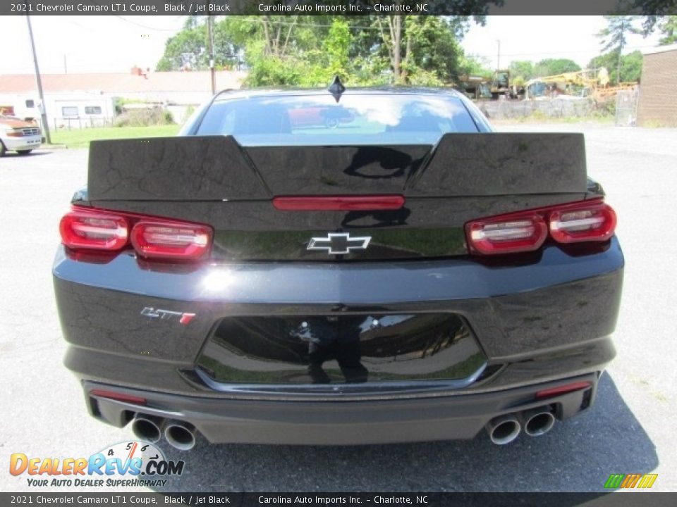 2021 Chevrolet Camaro LT1 Coupe Black / Jet Black Photo #9