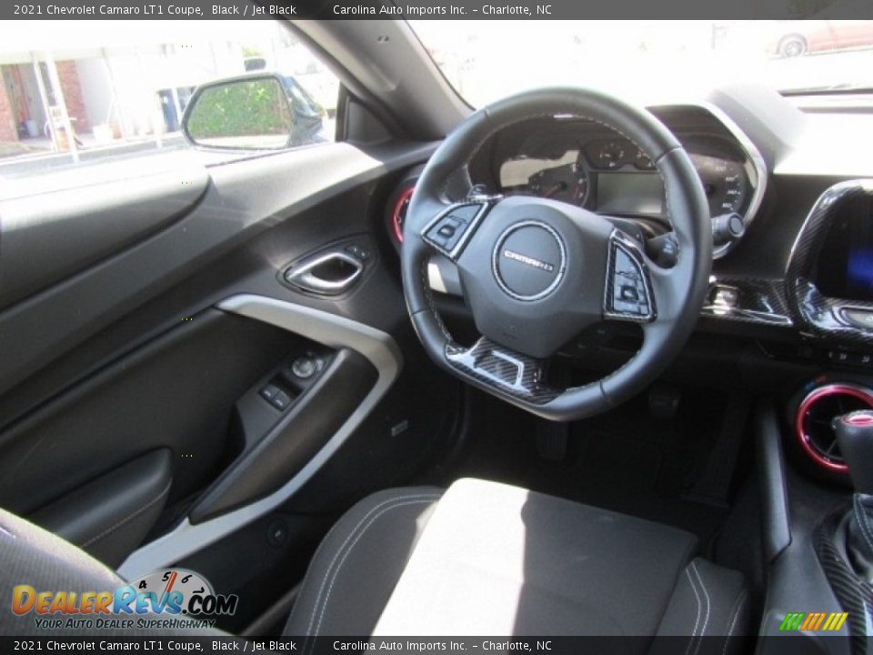 Front Seat of 2021 Chevrolet Camaro LT1 Coupe Photo #13