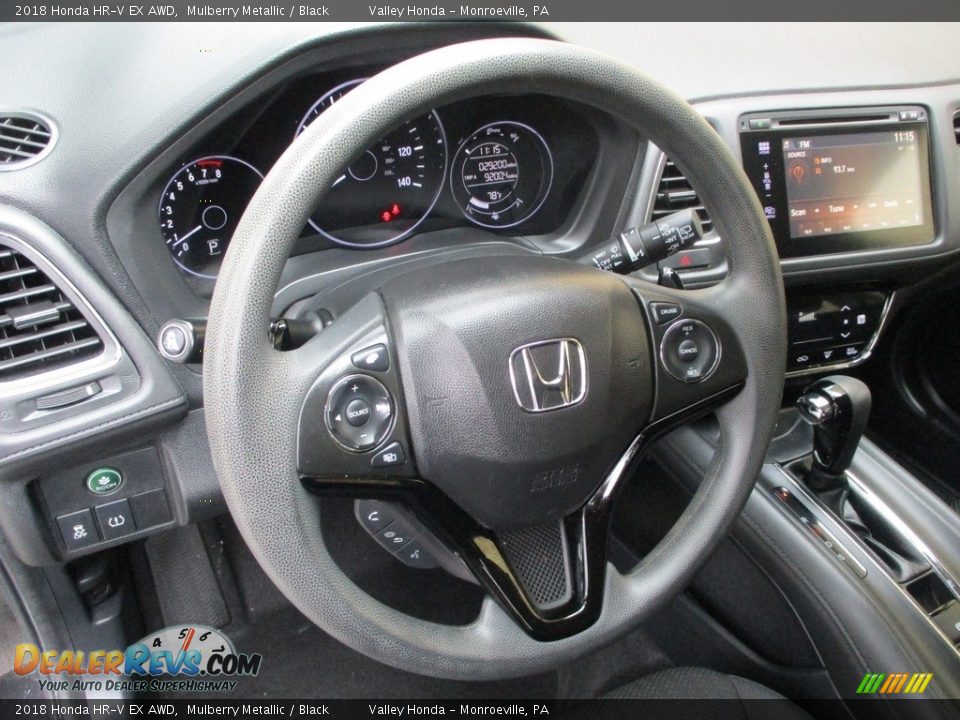 2018 Honda HR-V EX AWD Steering Wheel Photo #15