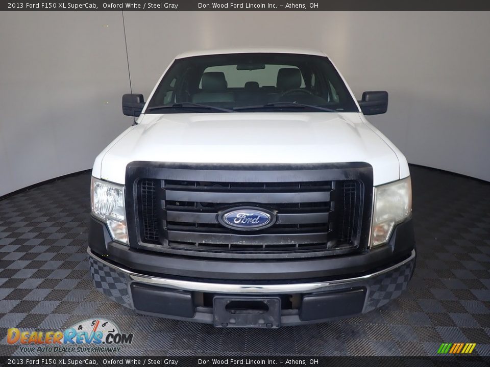 2013 Ford F150 XL SuperCab Oxford White / Steel Gray Photo #5