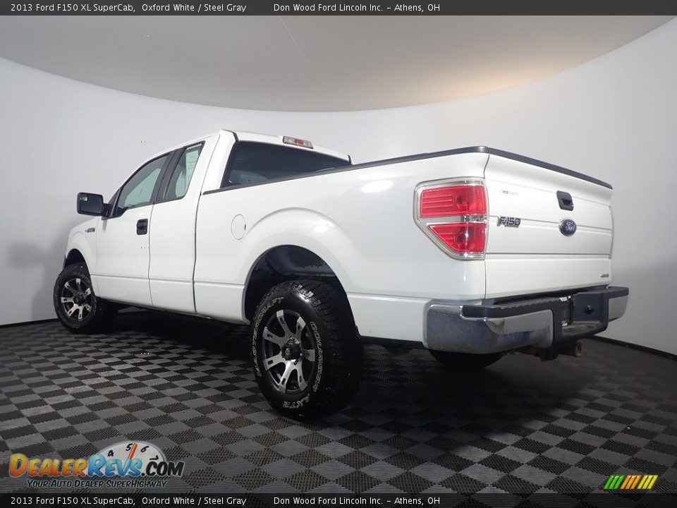 2013 Ford F150 XL SuperCab Oxford White / Steel Gray Photo #11