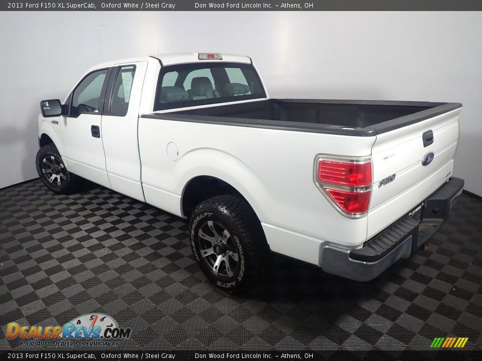 2013 Ford F150 XL SuperCab Oxford White / Steel Gray Photo #12