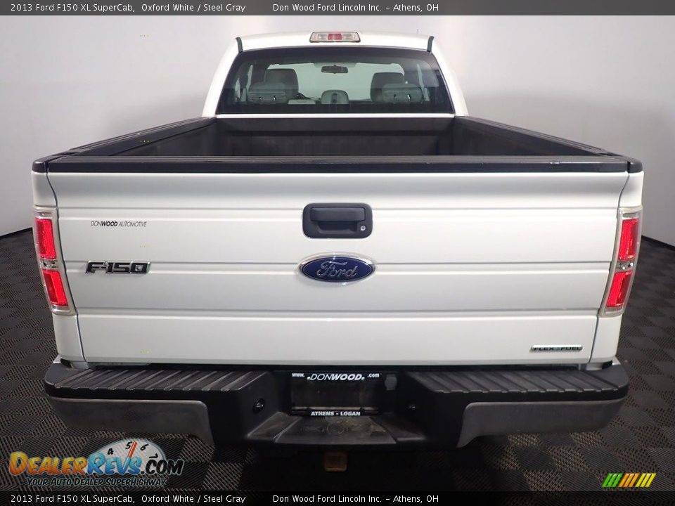 2013 Ford F150 XL SuperCab Oxford White / Steel Gray Photo #13