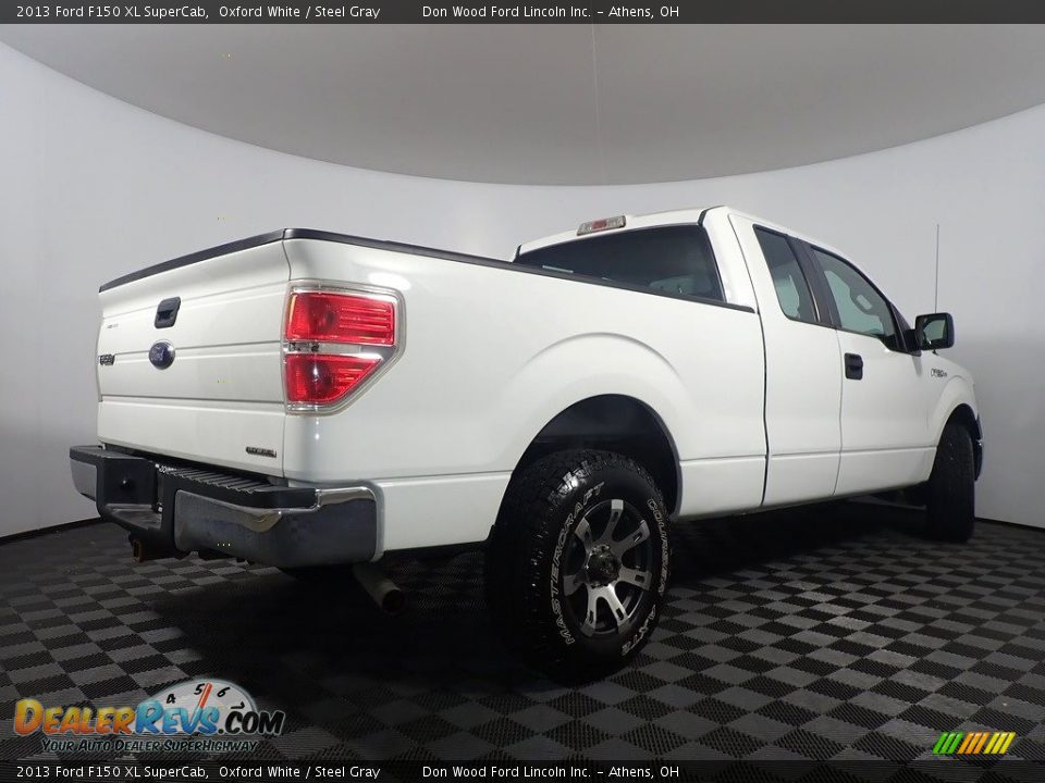 2013 Ford F150 XL SuperCab Oxford White / Steel Gray Photo #15