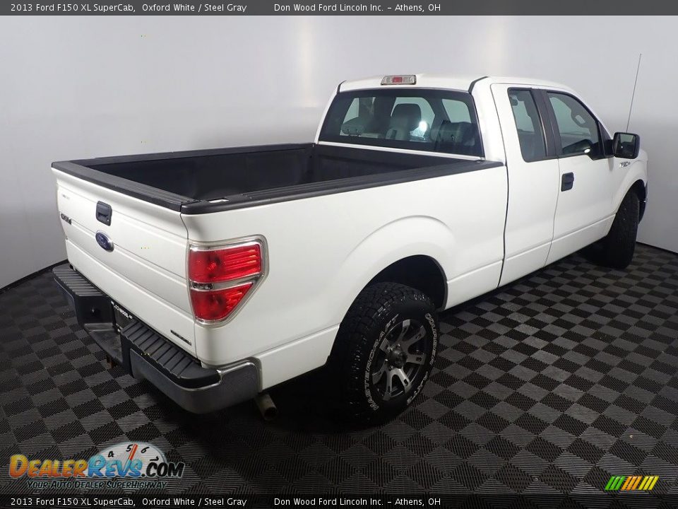 2013 Ford F150 XL SuperCab Oxford White / Steel Gray Photo #16