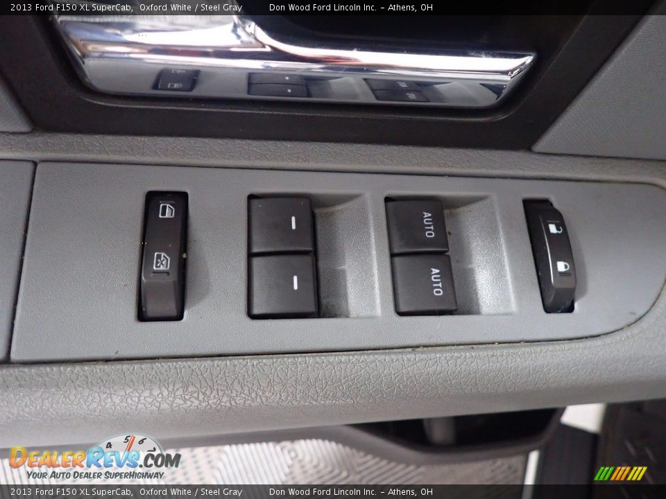 2013 Ford F150 XL SuperCab Oxford White / Steel Gray Photo #20