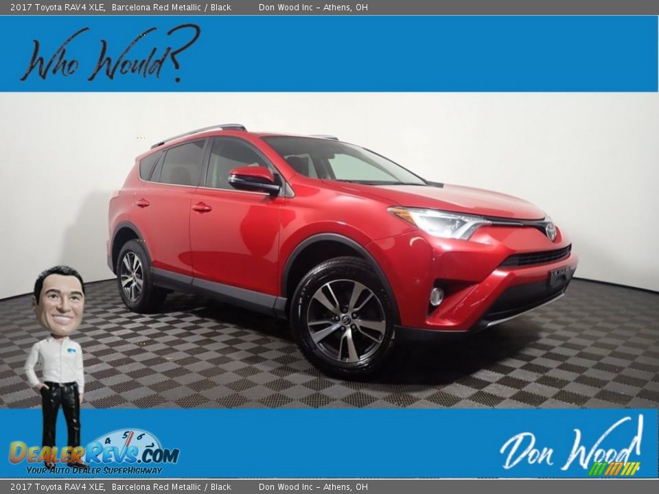 2017 Toyota RAV4 XLE Barcelona Red Metallic / Black Photo #1