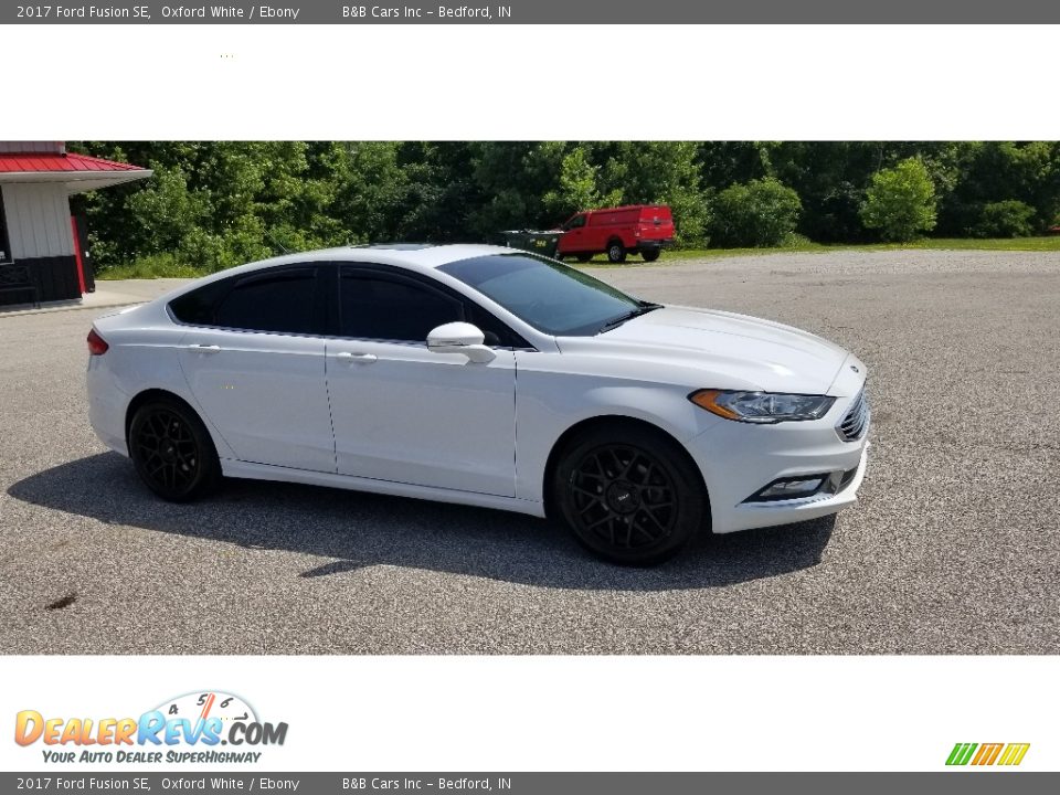 2017 Ford Fusion SE Oxford White / Ebony Photo #1