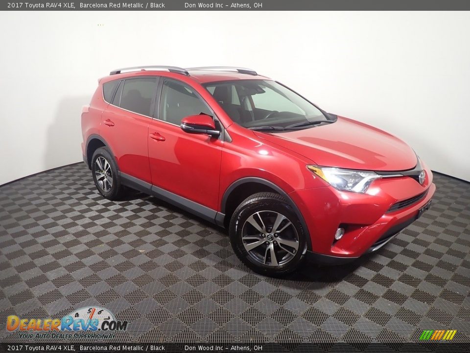2017 Toyota RAV4 XLE Barcelona Red Metallic / Black Photo #4