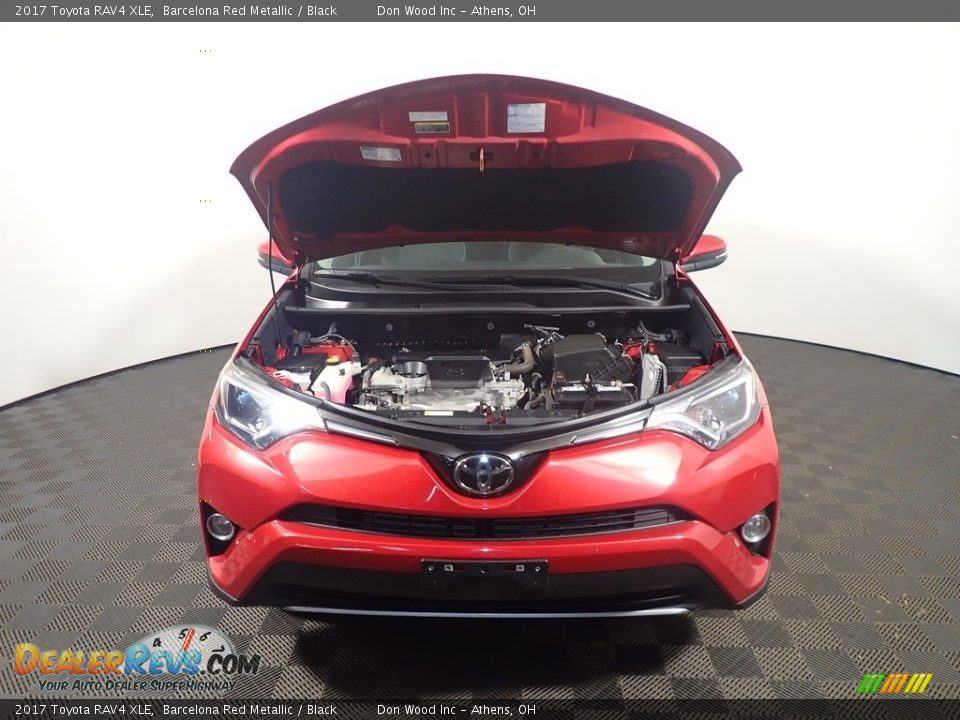 2017 Toyota RAV4 XLE Barcelona Red Metallic / Black Photo #7