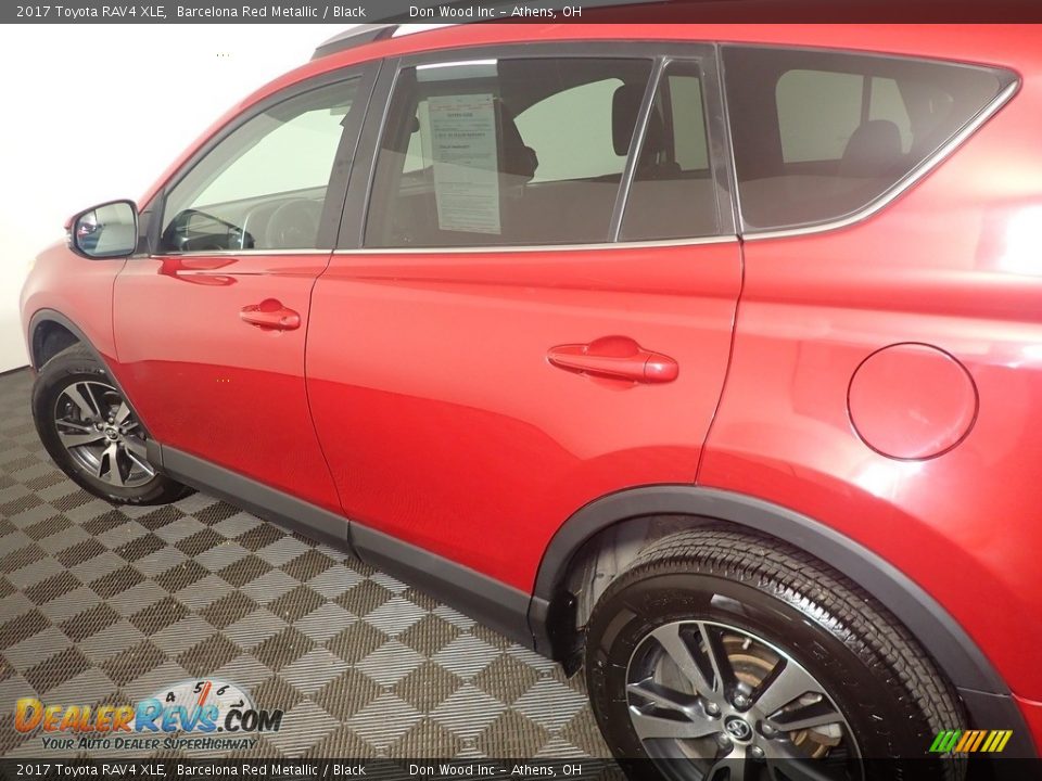 2017 Toyota RAV4 XLE Barcelona Red Metallic / Black Photo #19