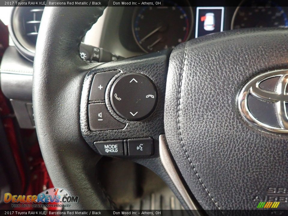 2017 Toyota RAV4 XLE Barcelona Red Metallic / Black Photo #30