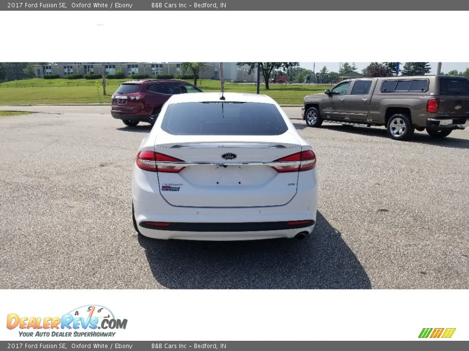 2017 Ford Fusion SE Oxford White / Ebony Photo #29