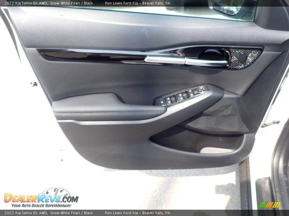 2022 Kia Seltos EX AWD Snow White Pearl / Black Photo #15