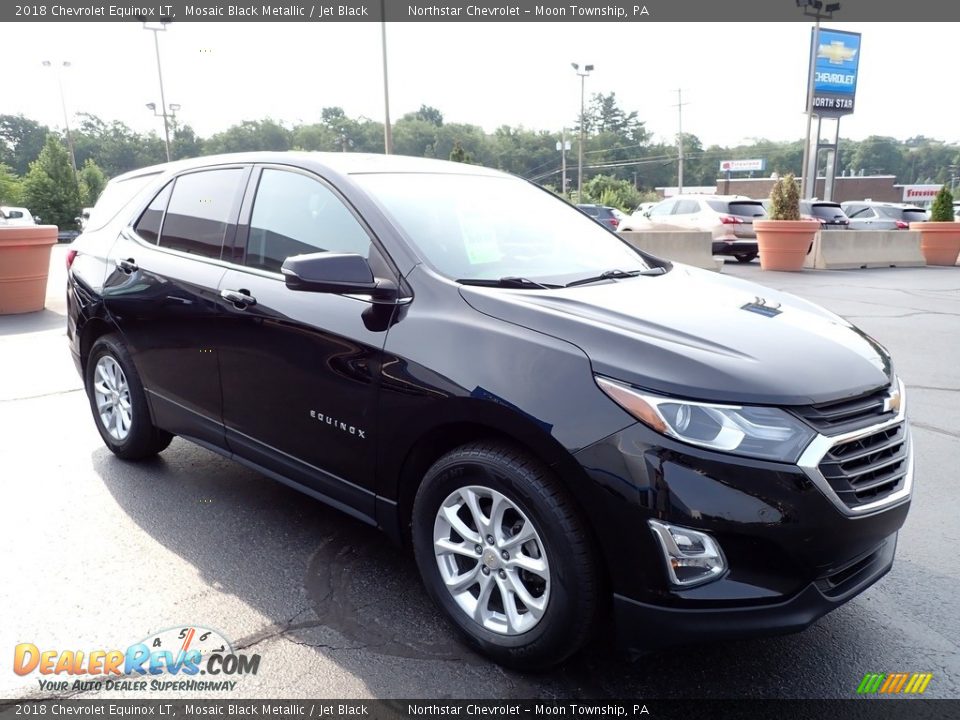 2018 Chevrolet Equinox LT Mosaic Black Metallic / Jet Black Photo #11