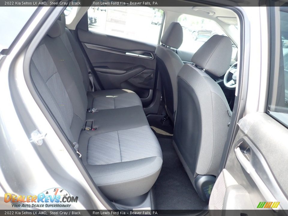 2022 Kia Seltos LX AWD Steel Gray / Black Photo #10