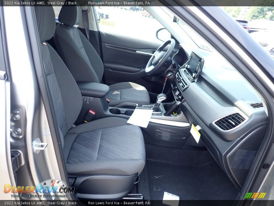2022 Kia Seltos LX AWD Steel Gray / Black Photo #11