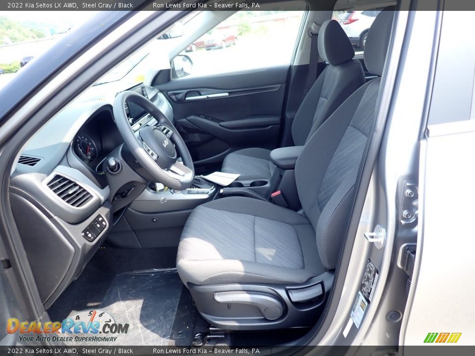 2022 Kia Seltos LX AWD Steel Gray / Black Photo #13