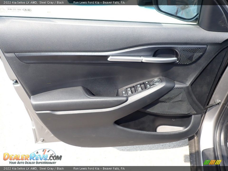 2022 Kia Seltos LX AWD Steel Gray / Black Photo #14
