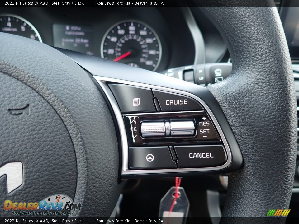 2022 Kia Seltos LX AWD Steel Gray / Black Photo #19