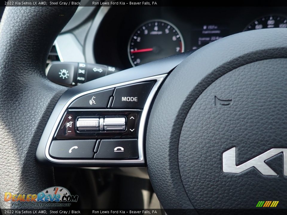 2022 Kia Seltos LX AWD Steel Gray / Black Photo #20