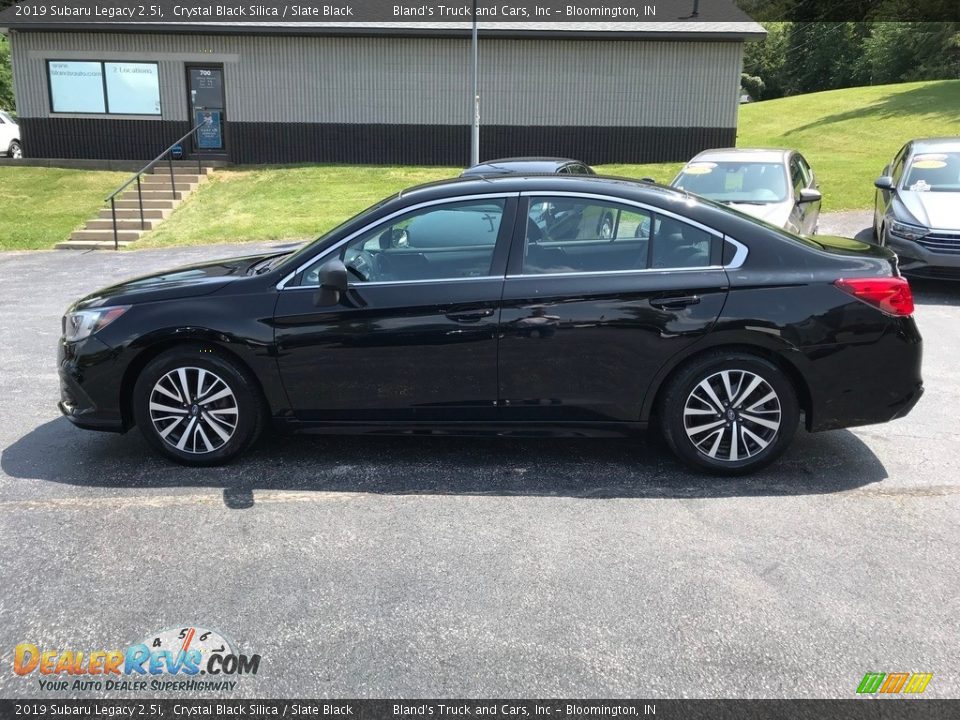 2019 Subaru Legacy 2.5i Crystal Black Silica / Slate Black Photo #1