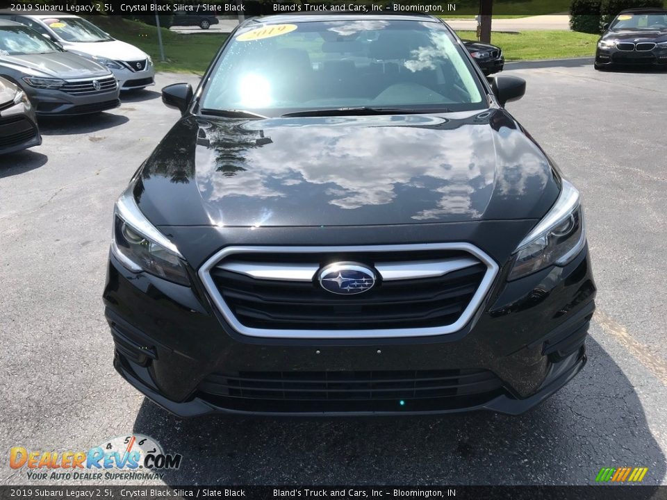 2019 Subaru Legacy 2.5i Crystal Black Silica / Slate Black Photo #3