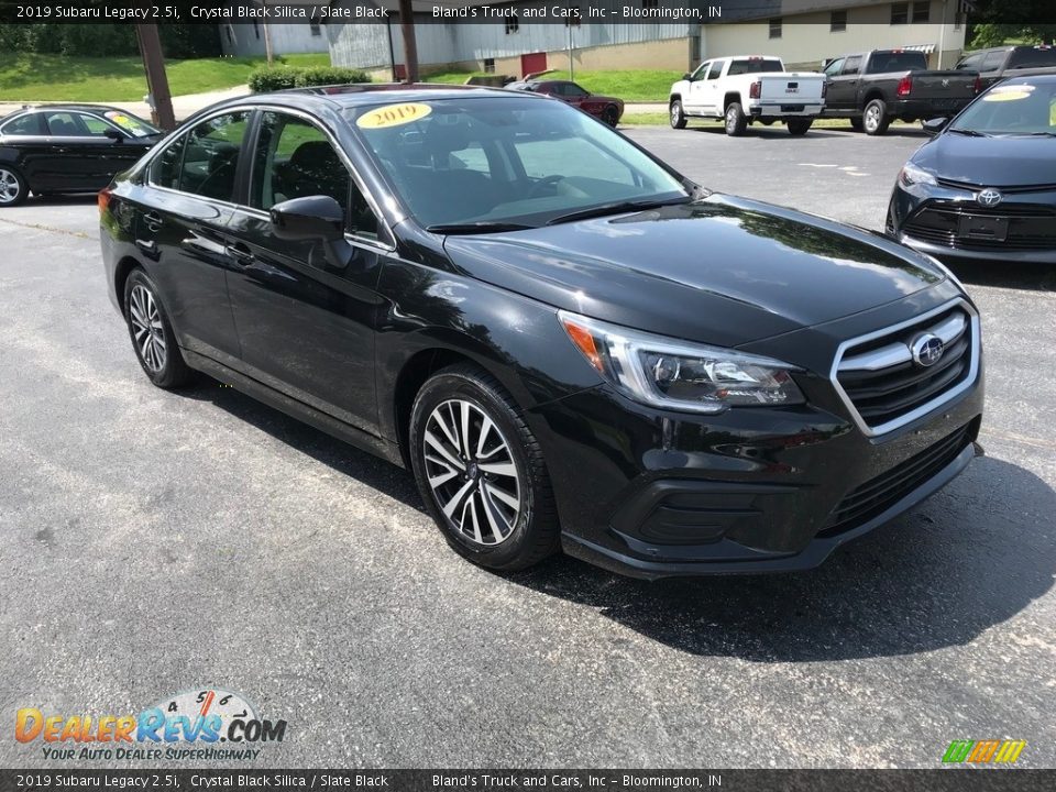 2019 Subaru Legacy 2.5i Crystal Black Silica / Slate Black Photo #4